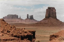 SOUTHWESTERN BUTTES Found  PHOTOGRAPH Color ORIGINAL Snapshot VINTAGE 47 60 H