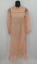 Vintage 1970s Carol Evans JC Penney Girls Maxi Dress
