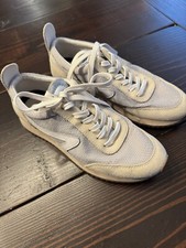 Rag Bone Women s 37 Grey Retro Runner Suede Trainers Sneakers