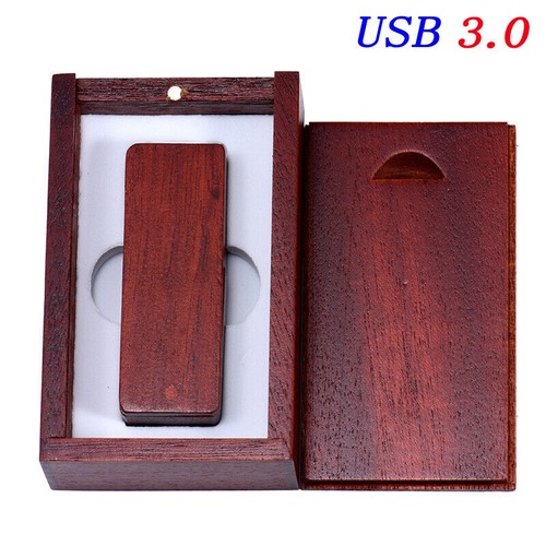 Wedding Custom High Speed USB 3.0 Flash Drive Free Logo Gift Box Pen Drive 64GB - Picture 14 of 16