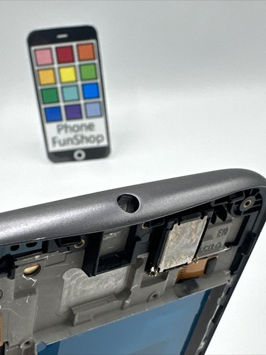 Genuine Motorola Moto G4 Plus LCD Assembly & Frame - Black - Picture 21 of 21