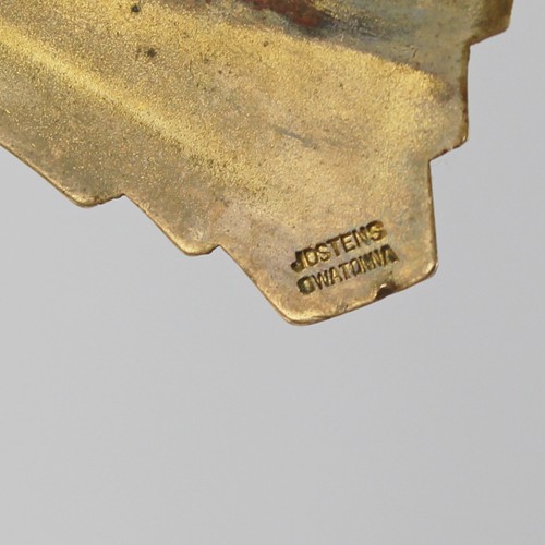 Vtg 1932 Brass U of M University Freshman Champions Brass Belt Buckle Football - Picture 5 of 5