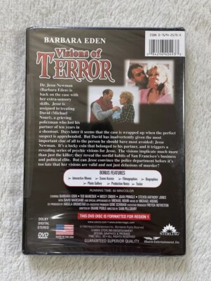 NEW 📀 SEALED Visions of Terror DVD Barbara Eden 84296404933