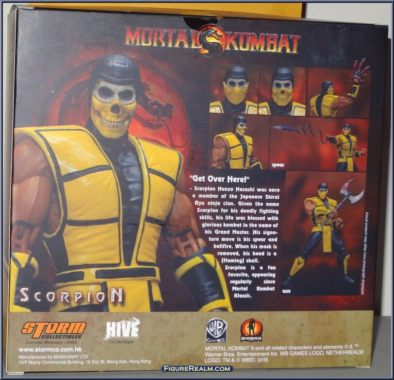 Storm Collectibles Mortal Kombat Scorpion BBTS