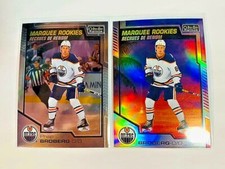  2020-21 OPCPlatinum Sunset & Regular Rookie #190 Philip Broberg Oilers