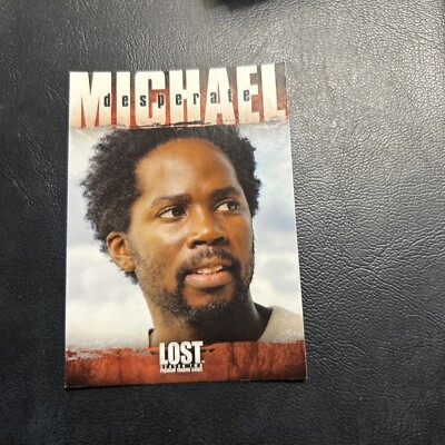 Bxd Lost 2006 Season 2 Inkworks #60 Michael Dawson Harold Perrineau
