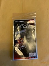 Ultra Pro:Graded Card Sleeves Resealable 1 pack-100 Count: Will Combine Shipping