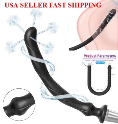 Hollow Cleaning Anal Shower Enema Douche Nozzle Wash Anus Vaginal Colon Cleaner