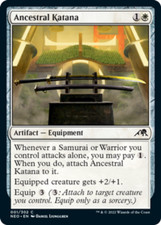 Ancestral Katana NM-Mint Kamigawa: Neon Dynasty MTG