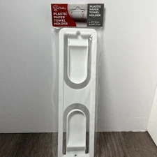 White Chef Valley Plastic Paper Towel Holder 