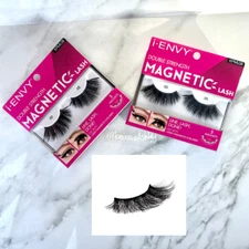 2 Pack NEW i-ENVY Double Strength Magnetic Lash Strip REUSABLE  Eyelashes KPML08