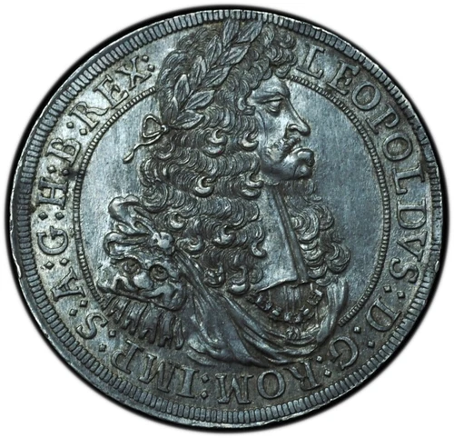 1621 Austria Leopold Hogmouth Thaler MS61 NGC Stunning Coin!