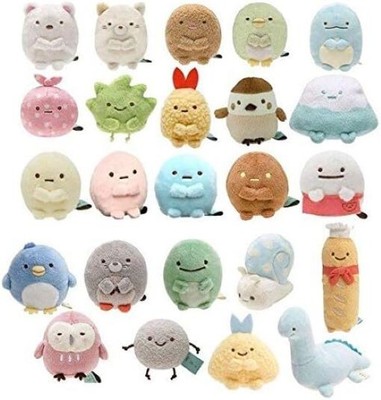 Sumikko Gurashi mini Plush Toy 24 Kinds All Set San-X Tenori From Japan New