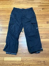EMS Eastern Mountain Sports Mens Snowpants Size XL Black System 3 Snowboard Ski