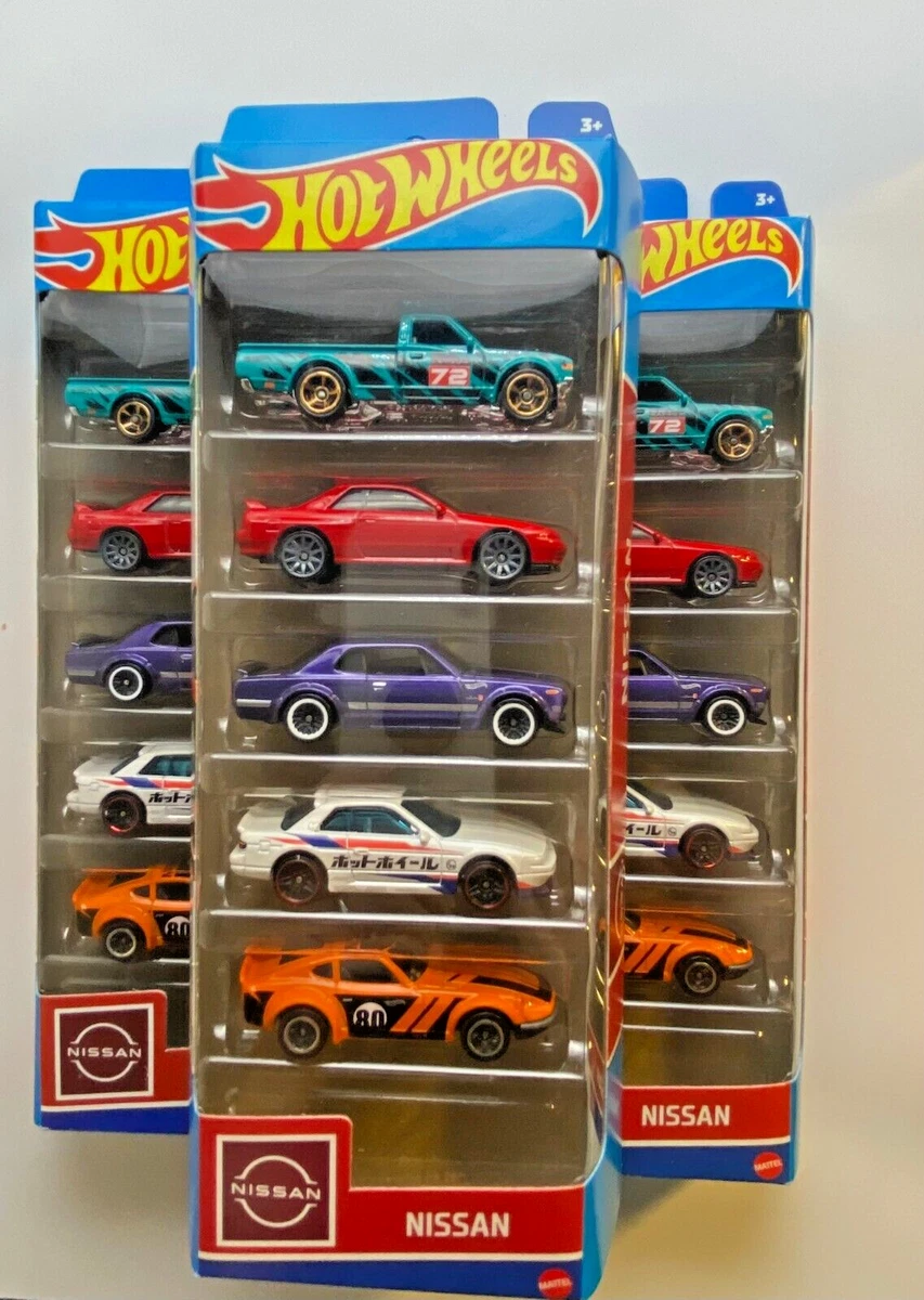 HOT WHEELS NISSAN 5 pack Lot of 3