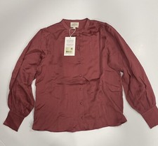 Sezane Paris CHEMISE LÉA BLUSH Size Us 2