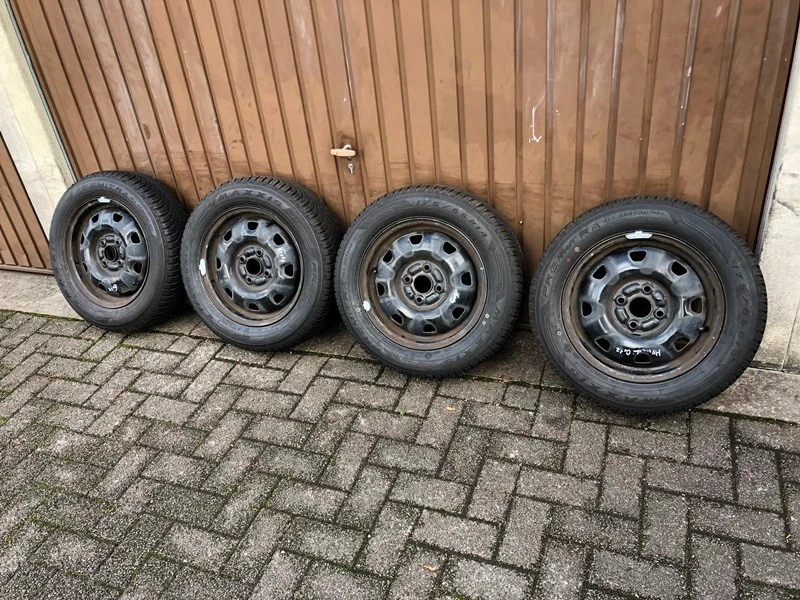 4xkomplette Allwetterreifen+Felgen 175/65R14 86H für Hyundai Getz,Accent,i10,Kia - Bild 2 von 4