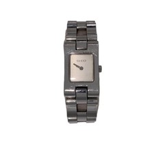 GUCCI Quartz Stainless Steel Watch SLV 2305L Men's Used