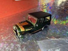 Axial Jeep Cj-7 Scx30 Crawler Body Set Green Painted W Hard Top Decals
