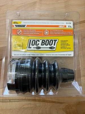 NEW DORMAN Fast-Drying Adhesive Split CV LOC BOOT Undercar Kit {F614-700XB}