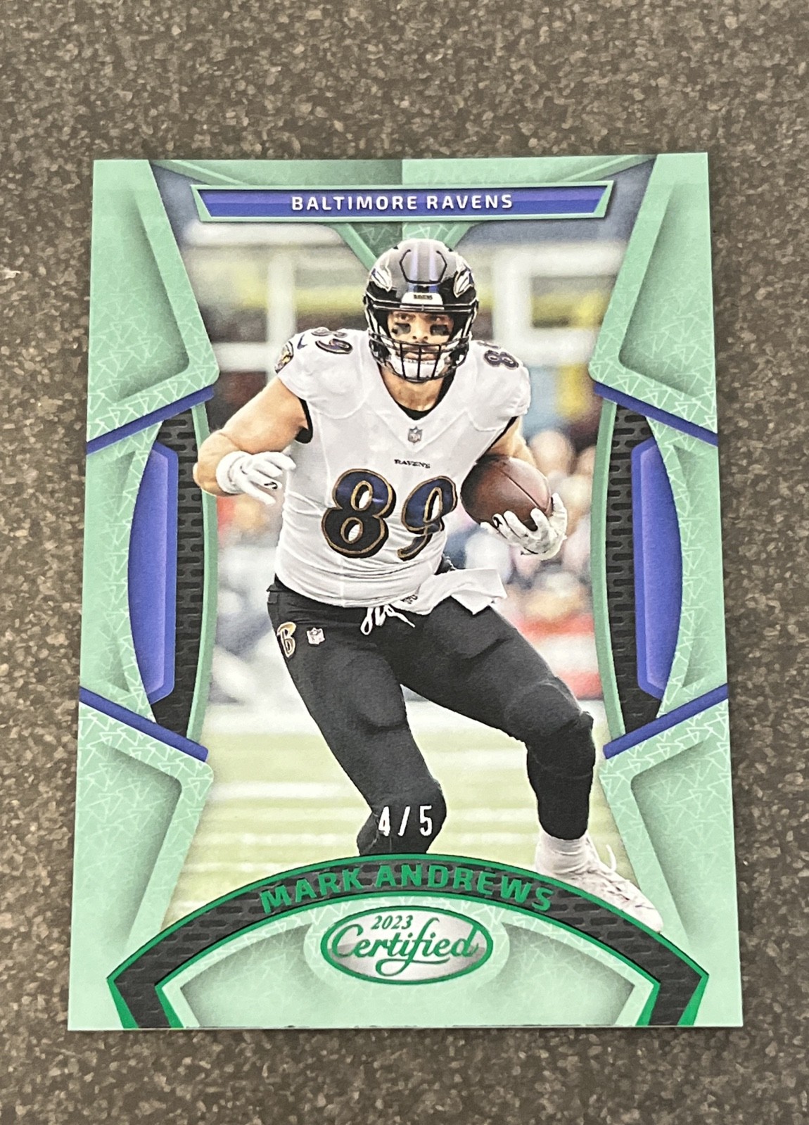 2023 Panini Certified - Mark Andrews #74 Mirror Green /5