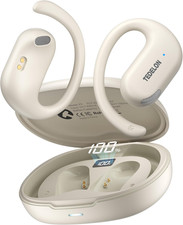 Open Ear Earbuds, 50H Open Ear Headphones Bluetooth 5.4, IPX6 Open Ear buds Wire