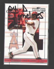 2004 Donruss Timelines - ANAHEIM ANGELS