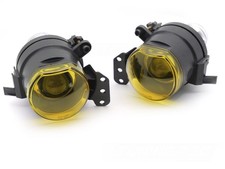 Gelbe Nebelscheinwerfer f�r BMW 3er E90 E91 2005-2011 Set HB4 M-Paket Sto�stange