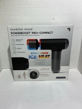 Sharper Image PowerBoost Pro + Compact Hot & Cold Percussion Massager