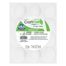 FloraCraft CraftFoM Ball 12/Pkg-1.1"