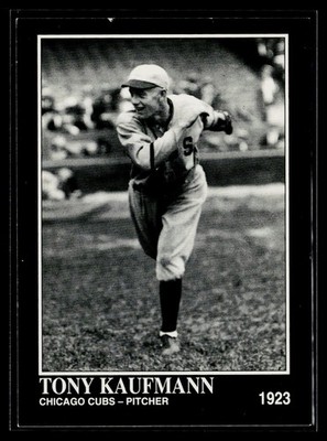 1993 Conlon Collection TSN #927 Tony Kaufmann