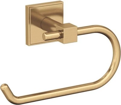 Amerock Stature 7-1/16 in. L Single Post Toilet Paper Holder in Champagne Bronze