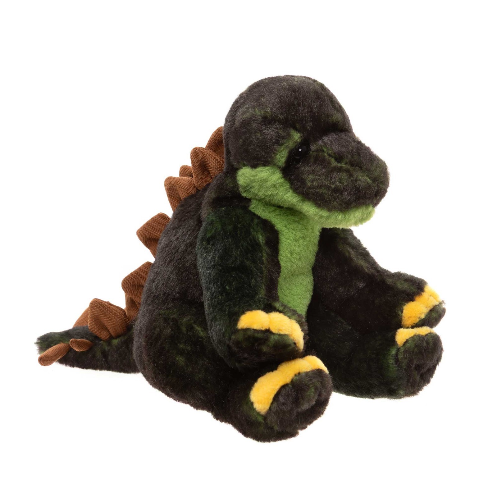 Charlie Bears Cuddle Cub Stegosaurus - Small Plush Green Dinosaur Stuffed Animal