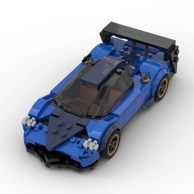 Speed Hypercar Model MOC Building Bricks Gifts Holiday Toys Suit 316PCS