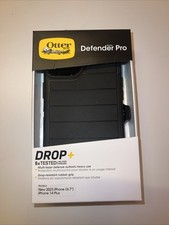OtterBox Defender Pro Case for iPhone 15 Plus, iPhone 14 Plus w/ Holster, Black