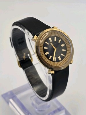 Vintage Caravelle by Bulova Unisex Mechanical Wind Watch 1973 N3 ref. - Running