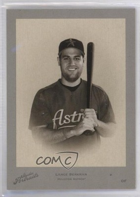 2005 Donruss Studio Sepia Black & White 17/25 Lance Berkman #SP-36 7ov