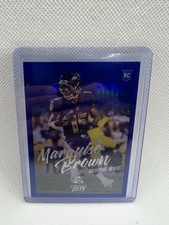 2019 Panini Chronicles - Luminance Update Rookies Marquise Brown #209 Blue /75 