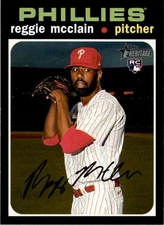 2020 Heritage High Number #608 Reggie McClain RC - Rookie Card  ID:63696