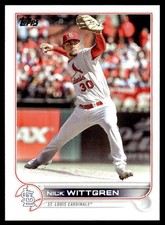 2022 Topps Update Nick Wittgren St. Louis Cardinals #202