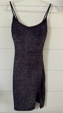 Windsor Purple Chico Small mini dress shimmer 