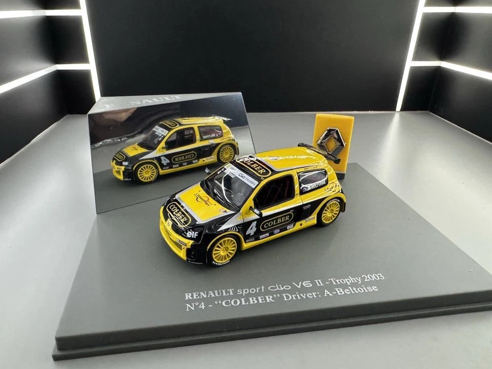 1/43 Universal Hobbies Renault Sport Clio V6 2 Trophy 2003 Colber (H) - Photo 2/4