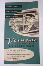 Vornado Automatic Air Conditioner Brochure 1950’s Bixby Knolls Garage Long Beach