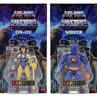 EVIL-LYN Webstor Figure Masters OF THE Universe Origins Mattel OVP Motu Cartoon