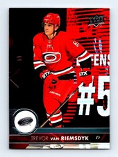 #287 2017-18 Upper Deck Trevor van Riemsdyk Carolina Hurricanes