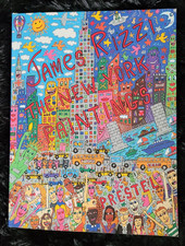 James Rizzi, The New York Painting, Künstlerbuch  - ohne Folie  -