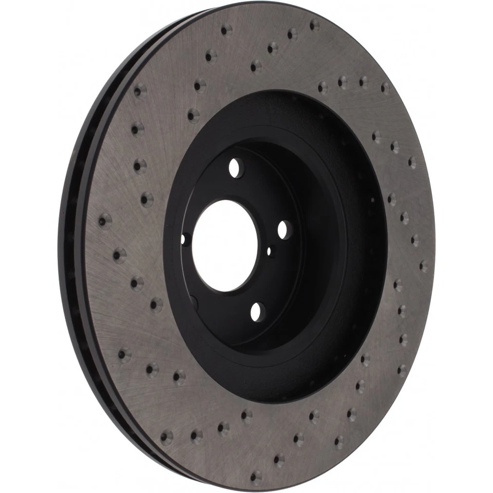 Rotor de freno StopTech para Subaru Legacy 2000-2004 perforado - lado del conductor delantero Foto 2 de 4