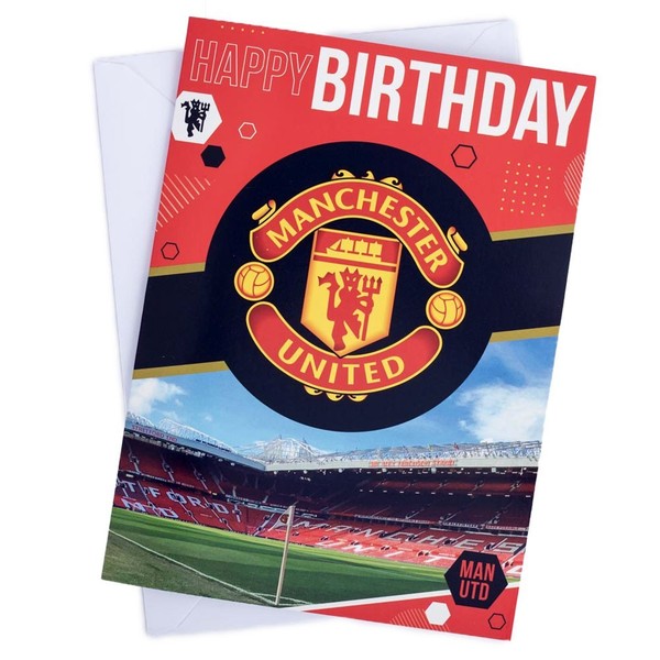 Manchester United Fc Musikalische Geburtstagskarte Offizielles Merchandise-image