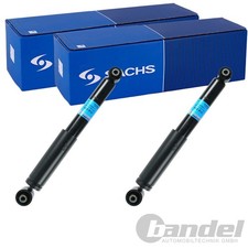 2X SACHS GASDRUCK STOßDÄMPFER HINTEN PASSEND FÜR NISSAN QASHQAI | 314 039