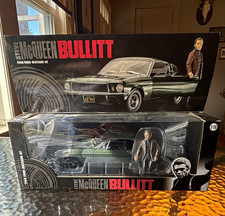 Greenlight Steve McQueen Bullitt 1968 Ford Mustang GT 1:18 Diecast Green Box